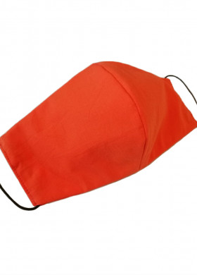 Оранжевая хлопковая защитная маска, 3 шт.