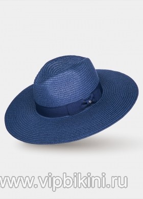 Темно-синяя шляпа ELISE