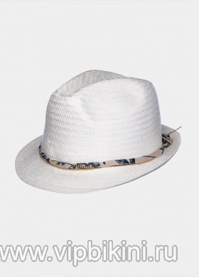 Белая шляпа MIMI