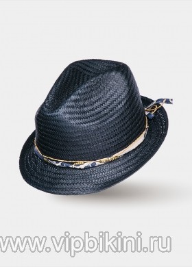 Темно-синяя шляпа MIMI